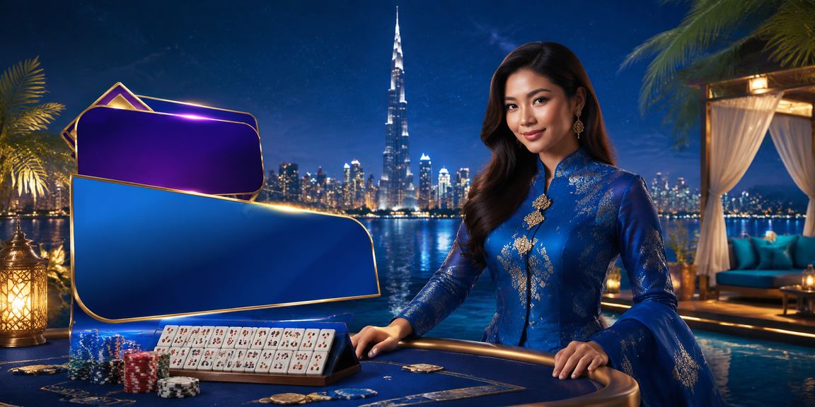 Pemain rummy berbaju kurung di Kuala Lumpur menikmati permainan kad dalam talian