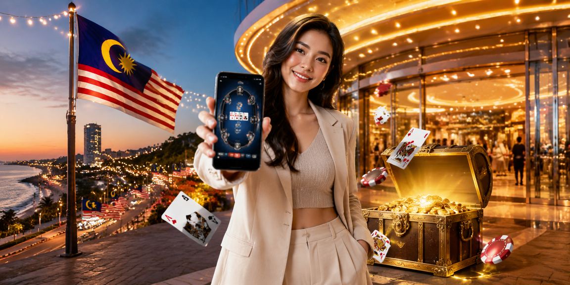 Pemain poker di Kuantan mengkaji strategi permainan kad dengan teliti sebelum bermain