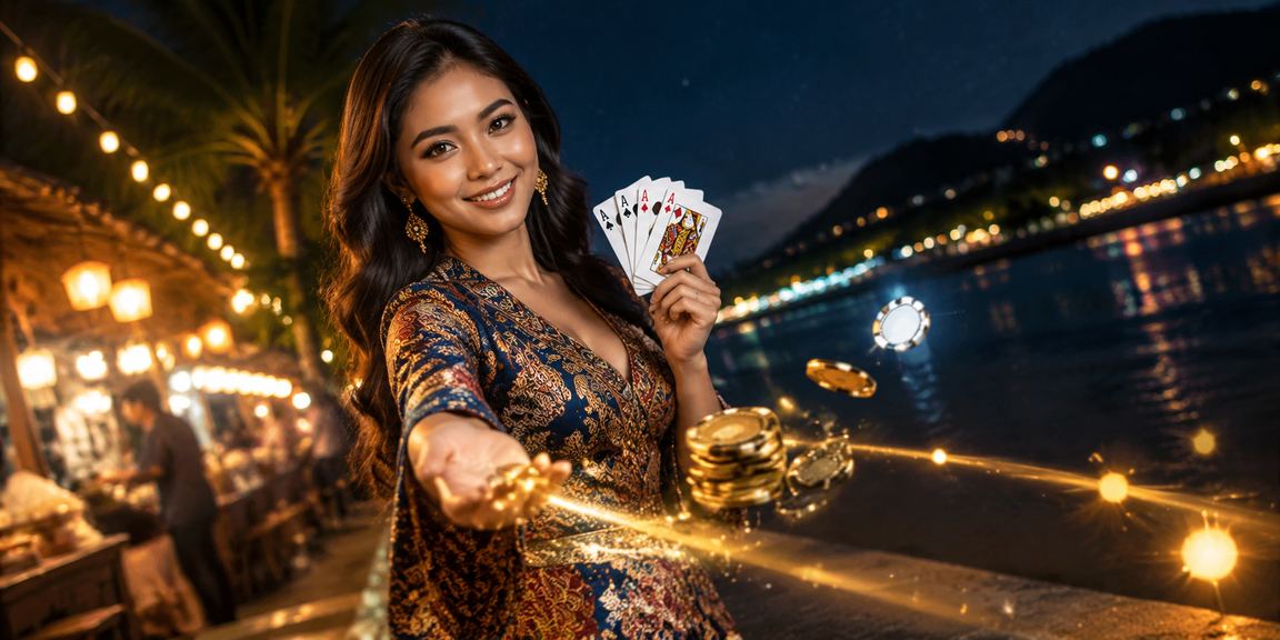 Pemain berbatik di Langkawi menikmati permainan kad dan slot dalam suasana santai tempatan
