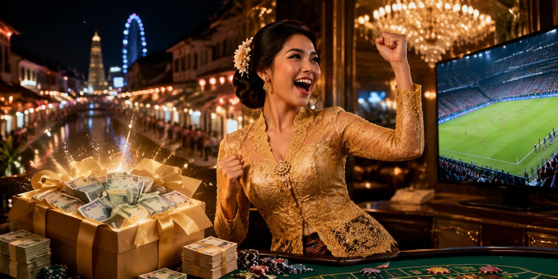 Pemain kasino berbaju kebaya di Melaka menikmati permainan pertaruhan tempatan