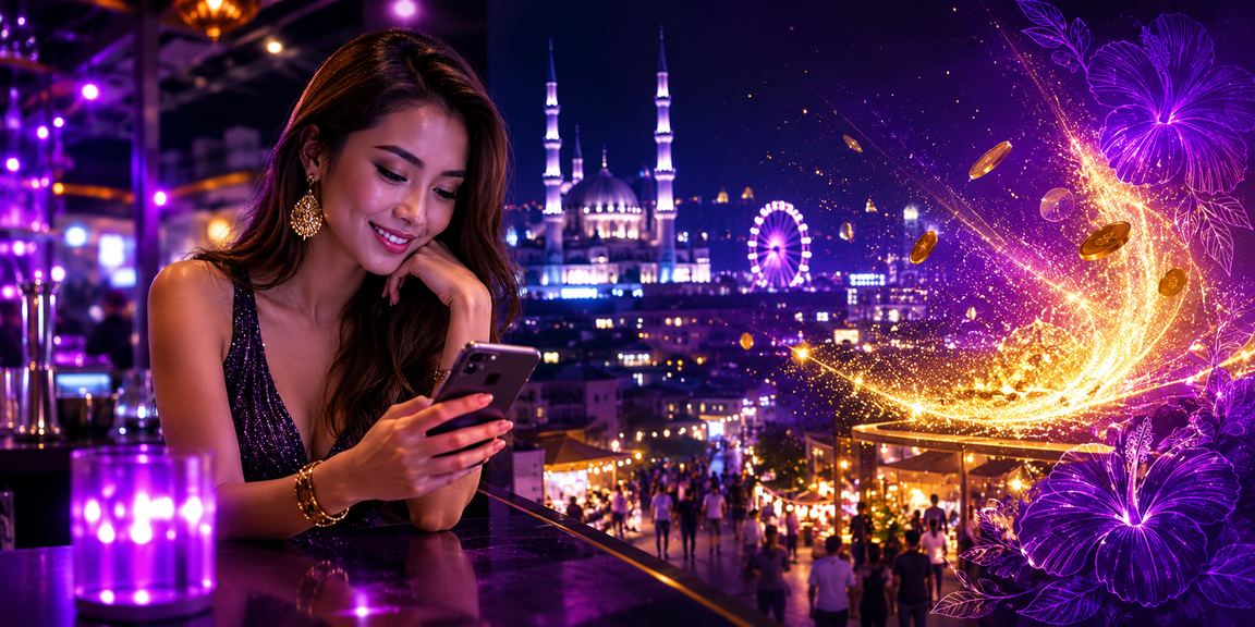 Pemain di Selangor menggunakan telefon mudah alih untuk bermain kasino roulette dalam talian